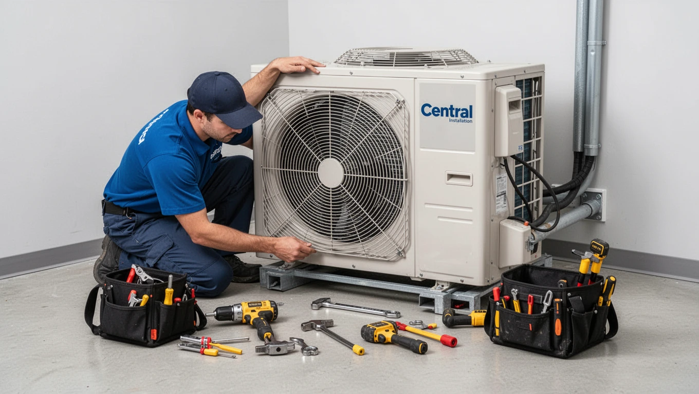 Central AC Installation